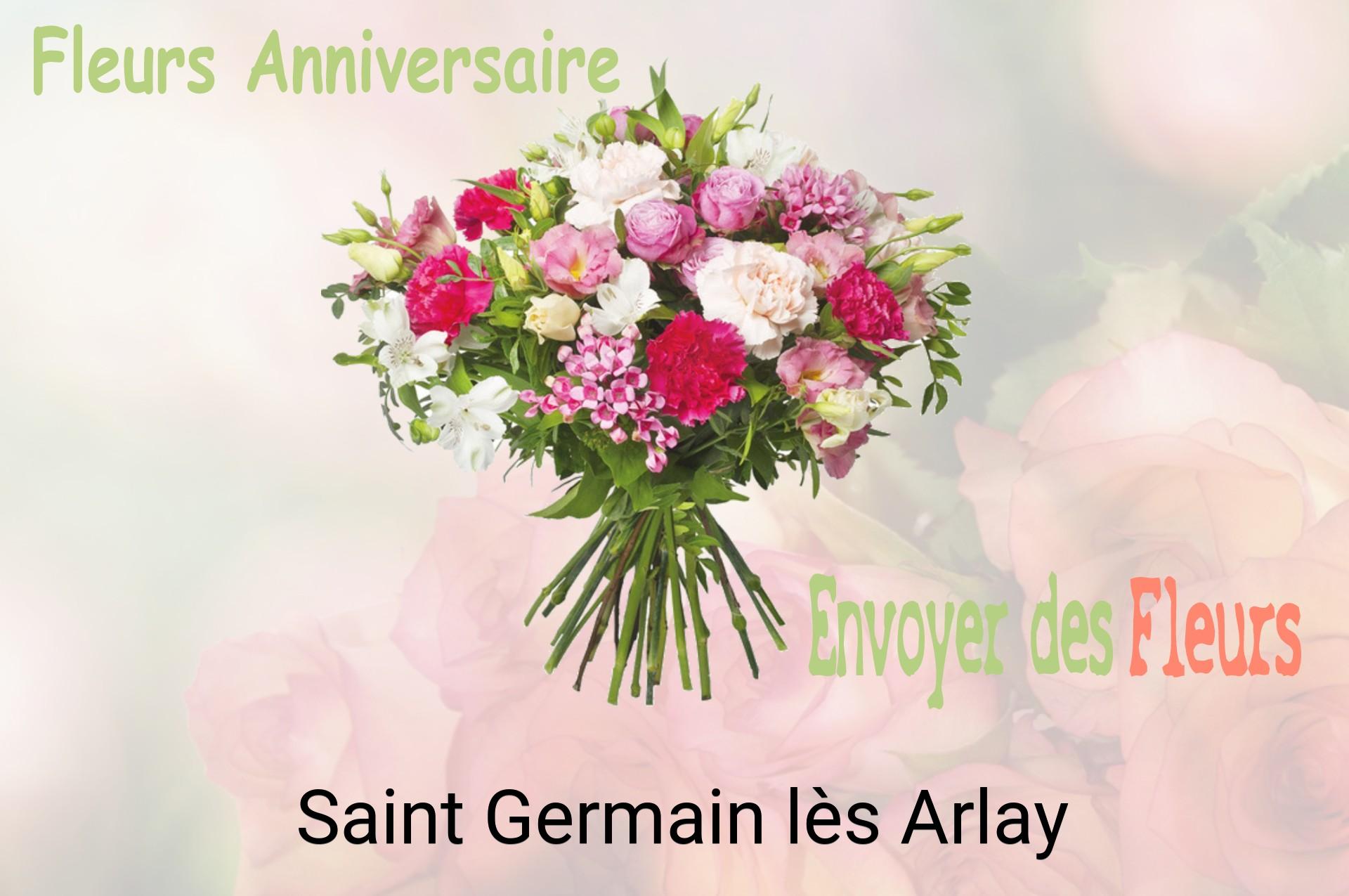 Bouquet de fleurs d’anniversaire livré à Saint-Germain-lès-Arlay